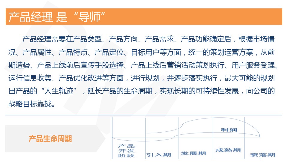 PPT概括丨产品经理究竟是“神马”！