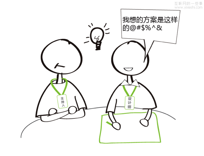 　2.带着用户的问题，通过访谈的形式灌输给设计师，以共鸣的形式加深设计师的理解;