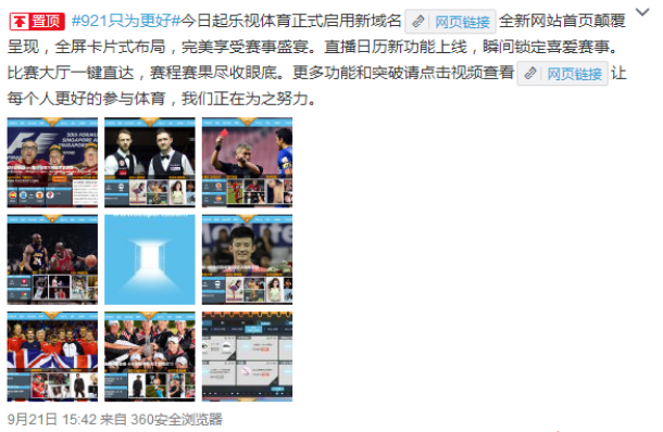 乐视体育 lesports.com sports.letv.com 域名投资